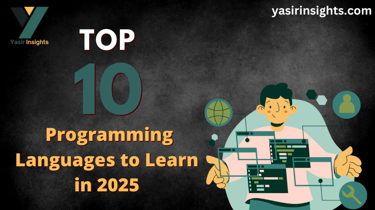 Top 10 Programming Languages to Learn in 2025