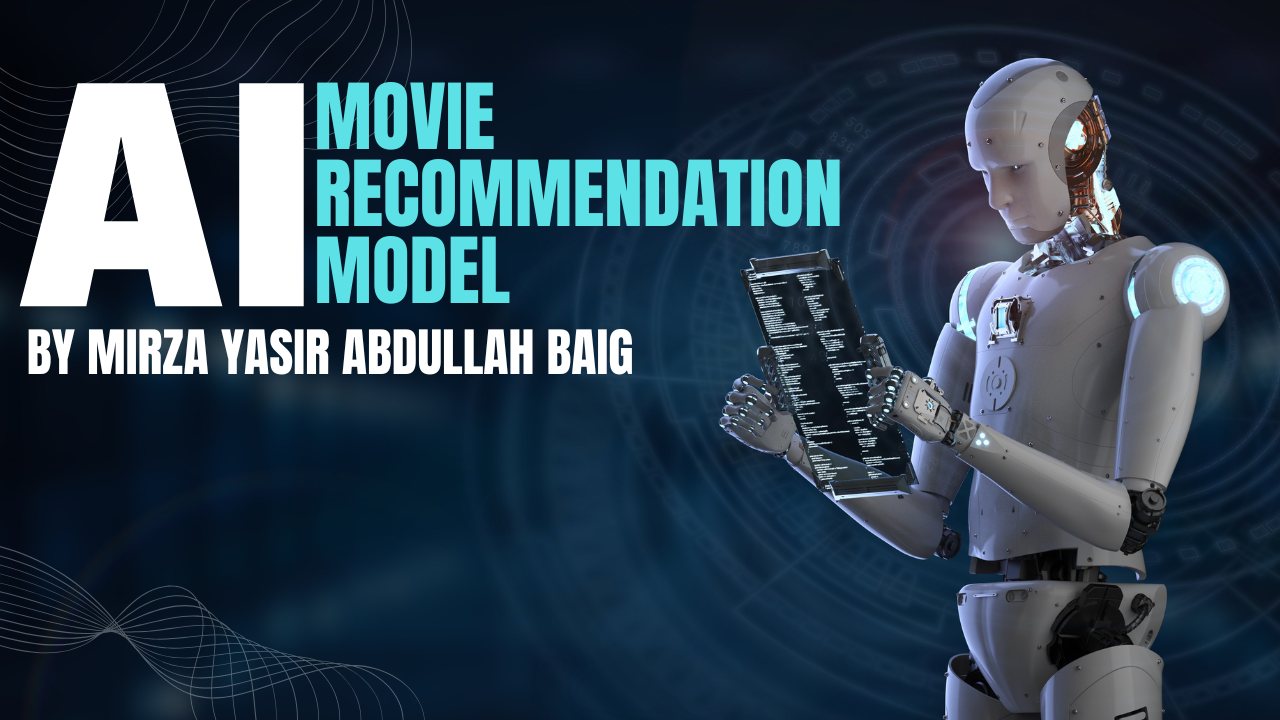Movie Recommendation Model By Mirza Yasir Abdullah Baig